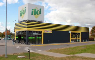 Parduotuves pastatas Raudondvaryje, Naujalio g.